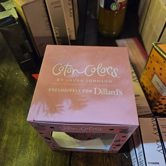 2024 Christmas Ball Ornament - Merry Christmas! - Dillard's a Coton Colors Ed - Picture 3 of 9